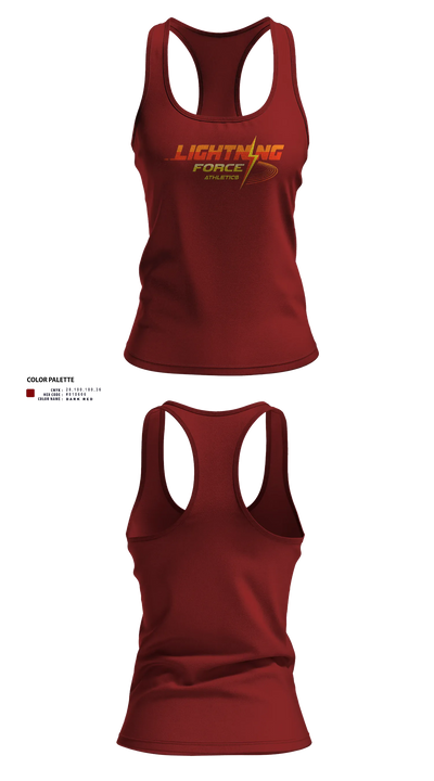 Lightning Force Athletics 21886901 Men's Track Singlet - 4