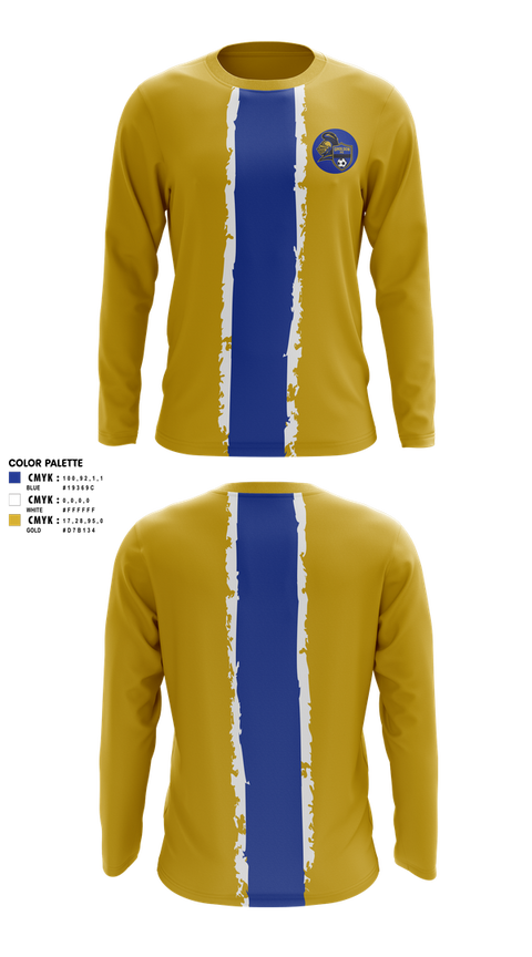 Long Sleeve Performance Shirt, Gholson F.C., Men's Soccer, Teamtime, Team time, sublimation, custom sports apparel, team uniforms, spirit wear, spiritwear, sports uniforms, custom shirts, team store, custom team store, fundraiser sports, apparel fundraiser