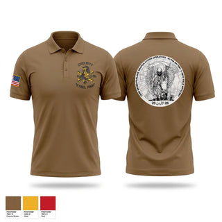 Short Sleeve Performance Polo, A BATTERY 2-116th FAR, Army, Teamtime, Team time, sublimation, custom sports apparel, team uniforms, spirit wear, spiritwear, sports uniforms, custom shirts, team store, custom team store, fundraiser sports, apparel fundraiser