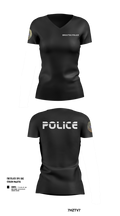 Broxton police 36855501 Women's Short Sleeve V-neck Shirt - 5