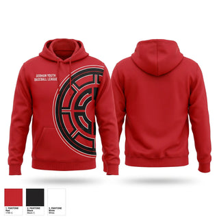 Hoodie, German youth baseball league, Baseball, Teamtime, Team time, sublimation, custom sports apparel, team uniforms, spirit wear, spiritwear, sports uniforms, custom shirts, team store, custom team store, fundraiser sports, apparel fundraiser