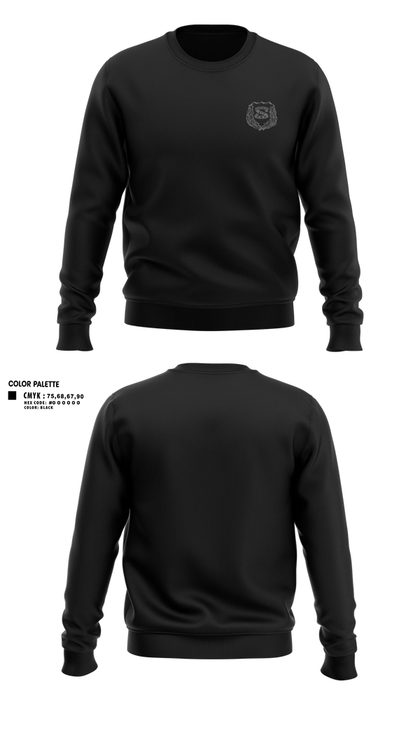 Crew Neck Sweatshirt, PBA 317, Police, Teamtime, Team time, sublimation, custom sports apparel, team uniforms, spirit wear, spiritwear, sports uniforms, custom shirts, team store, custom team store, fundraiser sports, apparel fundraiser