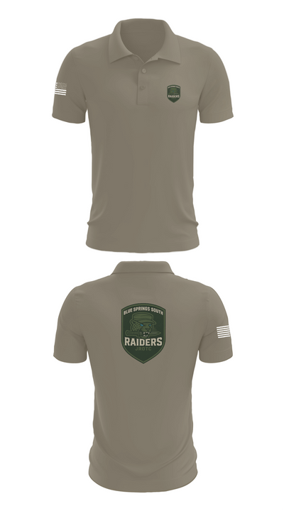 BSS JROTC 74818776 Short Sleeve Performance Polo - 67