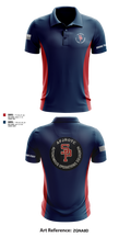 AFJROTC MS-081 DRONE TEAM 88778530 Short Sleeve Performance Polo - 217