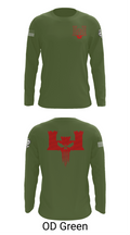 B co 334th BEB 63432042 Long Sleeve Performance Shirt 46