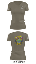 Canal Fulton Police Department 41523179 Women's Short Sleeve V-neck Shirt - 6