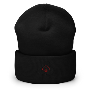 Red currahee 4374170 Cuffed Beanie | Yupoong 1501KC