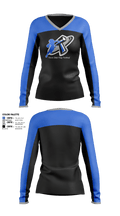 Lady Titans 58167814 Women's Long Sleeve V-neck Shirt - 1