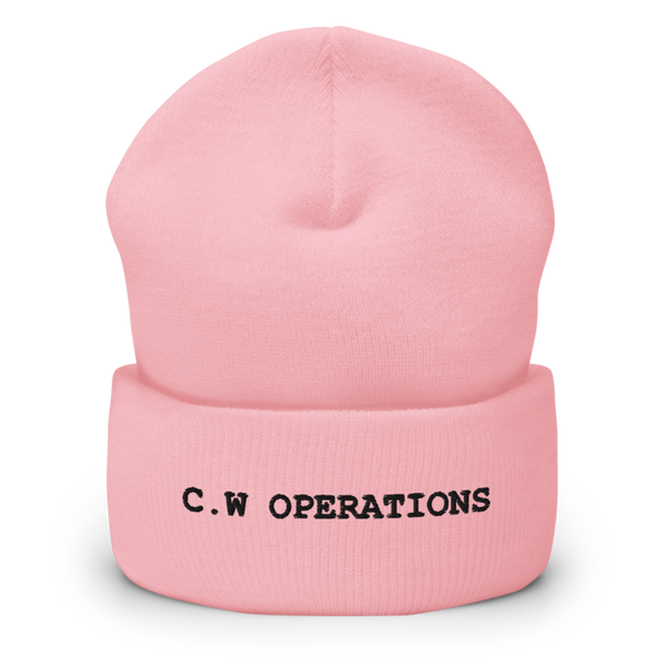 C.W Operations 41850268 Cuffed Beanie | Yupoong 1501KC
