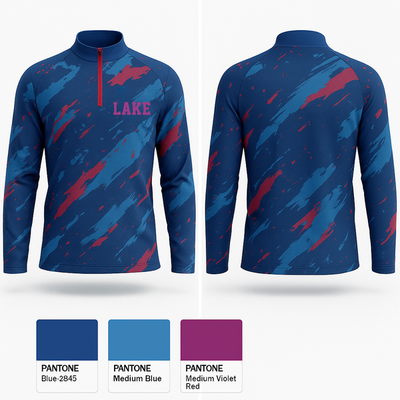 Lake 5583965 Quarter Zip Jacket - 1