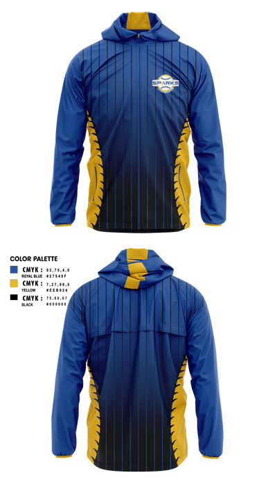 Santa Clara PAL Sparks Windbreaker - 2