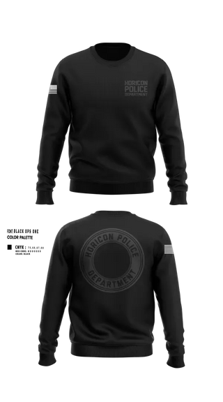 Crew Neck Sweatshirt, Horicon Police Department, Police, Teamtime, Team time, sublimation, custom sports apparel, team uniforms, spirit wear, spiritwear, sports uniforms, custom shirts, team store, custom team store, fundraiser sports, apparel fundraiser