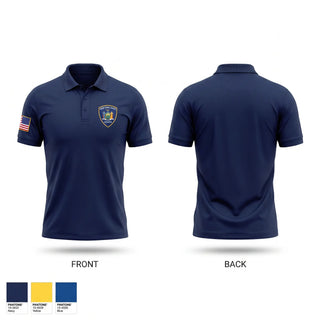 Short Sleeve Performance Polo, New York State Courts, Police, Teamtime, Team time, sublimation, custom sports apparel, team uniforms, spirit wear, spiritwear, sports uniforms, custom shirts, team store, custom team store, fundraiser sports, apparel fundraiser
