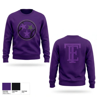 Crew Neck Sweatshirt, East Tennessee Hustle Baseball, Baseball, Teamtime, Team time, sublimation, custom sports apparel, team uniforms, spirit wear, spiritwear, sports uniforms, custom shirts, team store, custom team store, fundraiser sports, apparel fundraiser