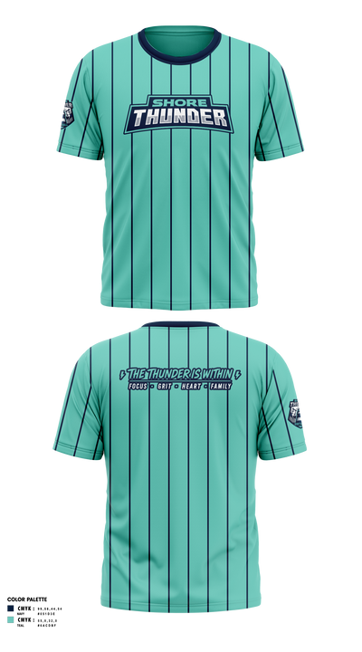 Shore Thunder Short Sleeve Performance Shirt - 3