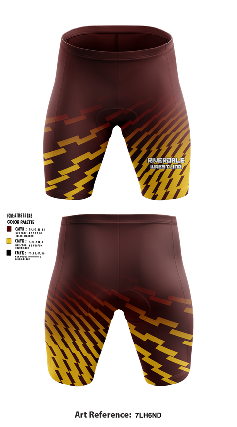 Mens Compression Shorts, Riverdale Wrestling Club, Wrestling, Teamtime, Team time, sublimation, custom sports apparel, team uniforms, spirit wear, spiritwear, sports uniforms, custom shirts, team store, custom team store, fundraiser sports, apparel fundraiser