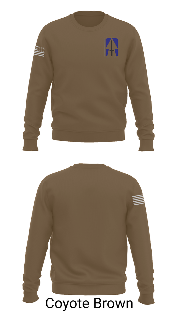 Crew Neck Sweatshirt, 76th IBCT, , Teamtime, Team time, sublimation, custom sports apparel, team uniforms, spirit wear, spiritwear, sports uniforms, custom shirts, team store, custom team store, fundraiser sports, apparel fundraiser