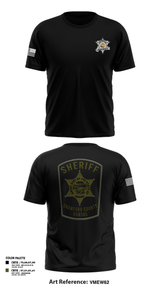 Old School Cotton Feel Shirt, Crawford county investigations bureau, Police, Teamtime, Team time, sublimation, custom sports apparel, team uniforms, spirit wear, spiritwear, sports uniforms, custom shirts, team store, custom team store, fundraiser sports, apparel fundraiser