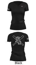 Bessemer White Sox 5262418 Women's Short Sleeve V-neck Shirt - 24
