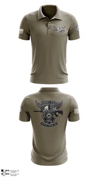 Short Sleeve Performance Polo, Tactical Patrol Unit, Police, Teamtime, Team time, sublimation, custom sports apparel, team uniforms, spirit wear, spiritwear, sports uniforms, custom shirts, team store, custom team store, fundraiser sports, apparel fundraiser