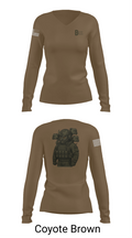 Deployment & Distribution Flight 11533271 Women's Long Sleeve V-neck Shirt - 17