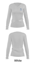 Mifflin Punchers Band 46998684 Women's Long Sleeve V-neck Shirt - 16