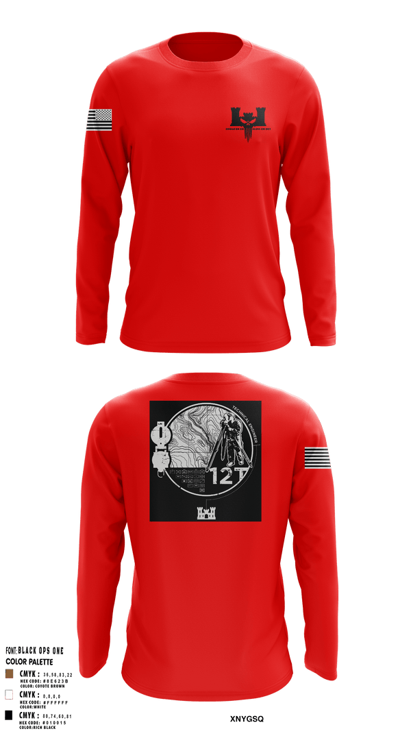 Long Sleeve Performance Shirt, 302nd EN CO, Army, Teamtime, Team time, sublimation, custom sports apparel, team uniforms, spirit wear, spiritwear, sports uniforms, custom shirts, team store, custom team store, fundraiser sports, apparel fundraiser