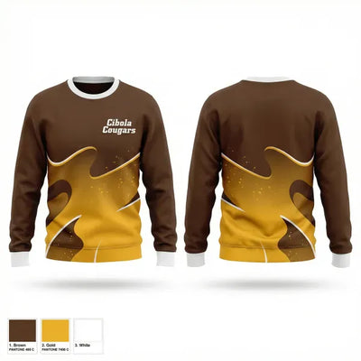 Cibola Cougars 34759151 Crew Neck Sweatshirt - 1