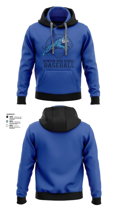 Newton High School Baseball 32855981 Hoodie - 3