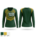 Muskegon Catholic Central Cheer Women's Long Sleeve V-neck Shirt - 3
