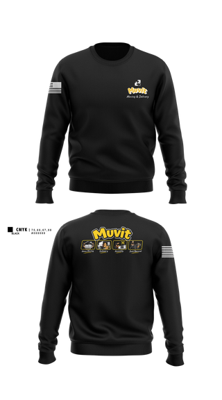 Crew Neck Sweatshirt, Muvit, , Teamtime, Team time, sublimation, custom sports apparel, team uniforms, spirit wear, spiritwear, sports uniforms, custom shirts, team store, custom team store, fundraiser sports, apparel fundraiser