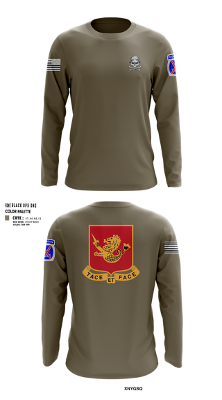 Long Sleeve Performance Shirt, 10 MTN, Army, Teamtime, Team time, sublimation, custom sports apparel, team uniforms, spirit wear, spiritwear, sports uniforms, custom shirts, team store, custom team store, fundraiser sports, apparel fundraiser