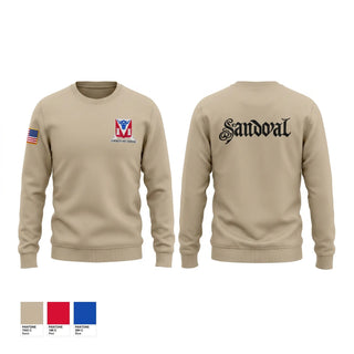 Crew Neck Sweatshirt, 82nd fsc, Army, Teamtime, Team time, sublimation, custom sports apparel, team uniforms, spirit wear, spiritwear, sports uniforms, custom shirts, team store, custom team store, fundraiser sports, apparel fundraiser
