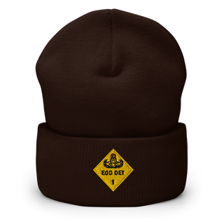 1st EOD DET 18111177 Cuffed Beanie | Yupoong 1501KC