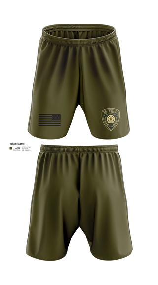 Athletic Shorts With Pockets, Fannin County Sheriff's Office, Police, Teamtime, Team time, sublimation, custom sports apparel, team uniforms, spirit wear, spiritwear, sports uniforms, custom shirts, team store, custom team store, fundraiser sports, apparel fundraiser