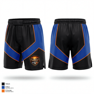 Fight Shorts, Lakeside Dojo, , Teamtime, Team time, sublimation, custom sports apparel, team uniforms, spirit wear, spiritwear, sports uniforms, custom shirts, team store, custom team store, fundraiser sports, apparel fundraiser