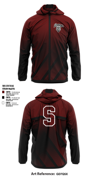 Windbreaker, Sobrato HS Bulldogs, , Teamtime, Team time, sublimation, custom sports apparel, team uniforms, spirit wear, spiritwear, sports uniforms, custom shirts, team store, custom team store, fundraiser sports, apparel fundraiser