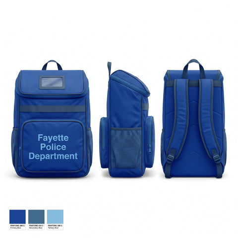 Gear Bag, Fayette Police Department, Police, Teamtime, Team time, sublimation, custom sports apparel, team uniforms, spirit wear, spiritwear, sports uniforms, custom shirts, team store, custom team store, fundraiser sports, apparel fundraiser