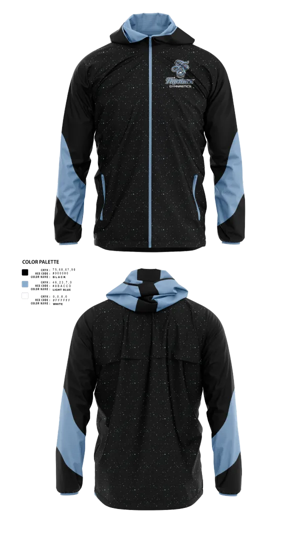 Windbreaker, Flipstarz, Spirit Store, Teamtime, Team time, sublimation, custom sports apparel, team uniforms, spirit wear, spiritwear, sports uniforms, custom shirts, team store, custom team store, fundraiser sports, apparel fundraiser