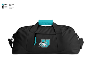 Duffle Bag, University prep arts and design mustangs, Men's Basketball, Teamtime, Team time, sublimation, custom sports apparel, team uniforms, spirit wear, spiritwear, sports uniforms, custom shirts, team store, custom team store, fundraiser sports, apparel fundraiser