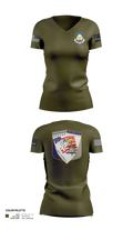 61st Eagle Squadron 97099286 Women's Short Sleeve V-neck Shirt - 22