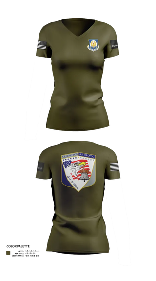 Womens Short Sleeve Vneck Shirt, 61st Eagle Squadron, Air Force, Teamtime, Team time, sublimation, custom sports apparel, team uniforms, spirit wear, spiritwear, sports uniforms, custom shirts, team store, custom team store, fundraiser sports, apparel fundraiser