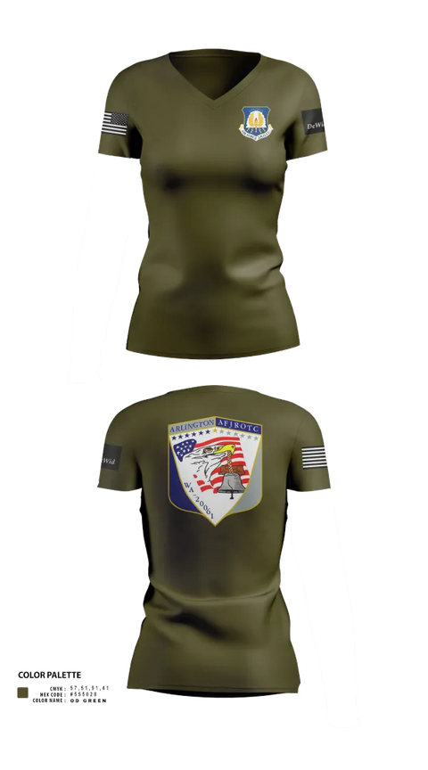 Womens Short Sleeve Vneck Shirt, 61st Eagle Squadron, Air Force, Teamtime, Team time, sublimation, custom sports apparel, team uniforms, spirit wear, spiritwear, sports uniforms, custom shirts, team store, custom team store, fundraiser sports, apparel fundraiser