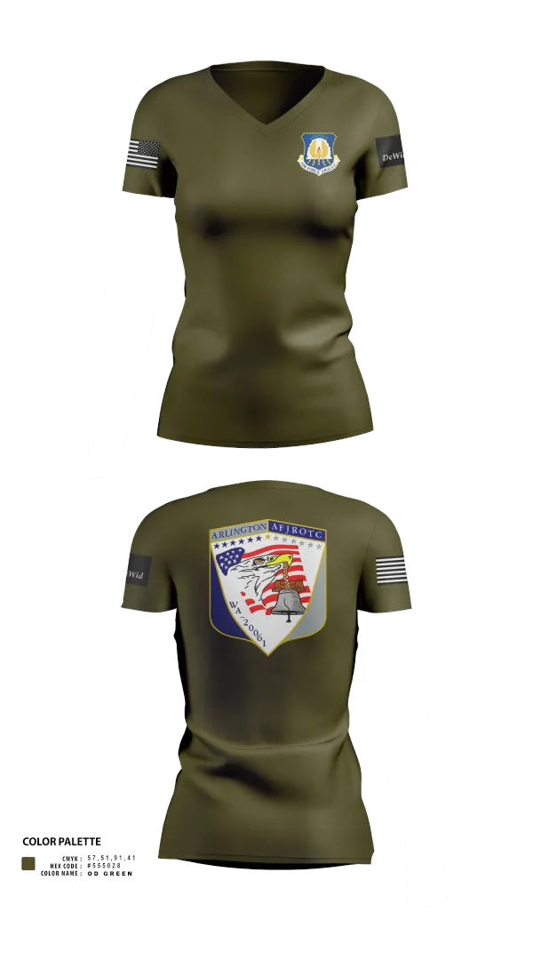 Womens Short Sleeve Vneck Shirt, 61st Eagle Squadron, Air Force, Teamtime, Team time, sublimation, custom sports apparel, team uniforms, spirit wear, spiritwear, sports uniforms, custom shirts, team store, custom team store, fundraiser sports, apparel fundraiser