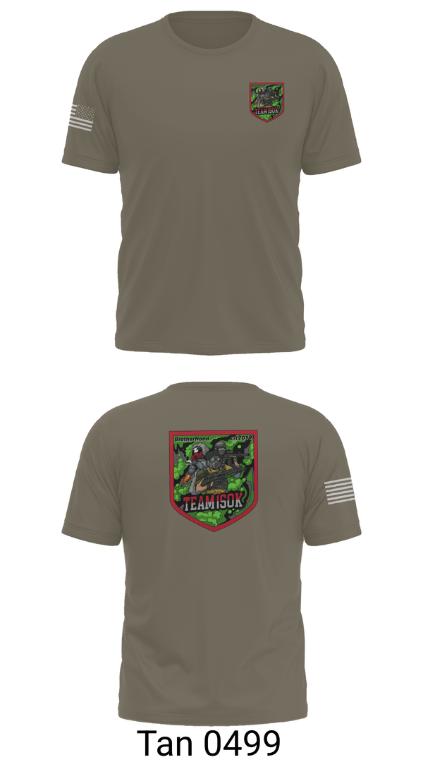 Old School Cotton Feel Shirt, 1SOK, Army, Teamtime, Team time, sublimation, custom sports apparel, team uniforms, spirit wear, spiritwear, sports uniforms, custom shirts, team store, custom team store, fundraiser sports, apparel fundraiser