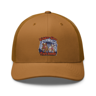 Bigger den yourz kennelz 20152754 Retro Trucker Hat | Yupoong 6606