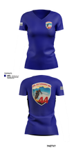 Civil Disturbance Unit 55553252 Women's Short Sleeve V-neck Shirt - 101