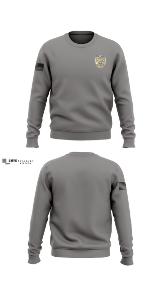 Crew Neck Sweatshirt, Wakarusa, Police, Teamtime, Team time, sublimation, custom sports apparel, team uniforms, spirit wear, spiritwear, sports uniforms, custom shirts, team store, custom team store, fundraiser sports, apparel fundraiser