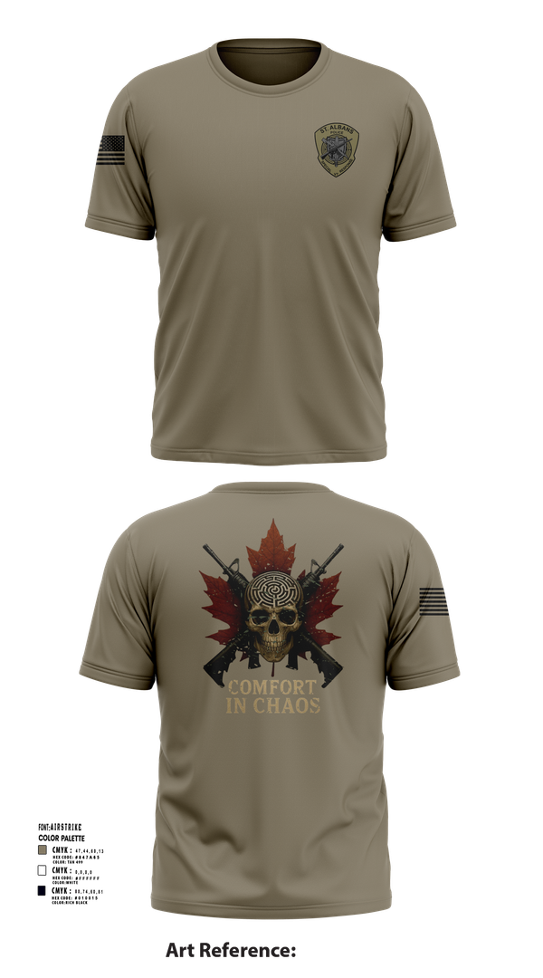 Short Sleeve Performance Shirt, St Albans Police Special Response Team, , Teamtime, Team time, sublimation, custom sports apparel, team uniforms, spirit wear, spiritwear, sports uniforms, custom shirts, team store, custom team store, fundraiser sports, apparel fundraiser