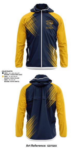 Windbreaker, Hillsdale Falcons, Softball, Teamtime, Team time, sublimation, custom sports apparel, team uniforms, spirit wear, spiritwear, sports uniforms, custom shirts, team store, custom team store, fundraiser sports, apparel fundraiser